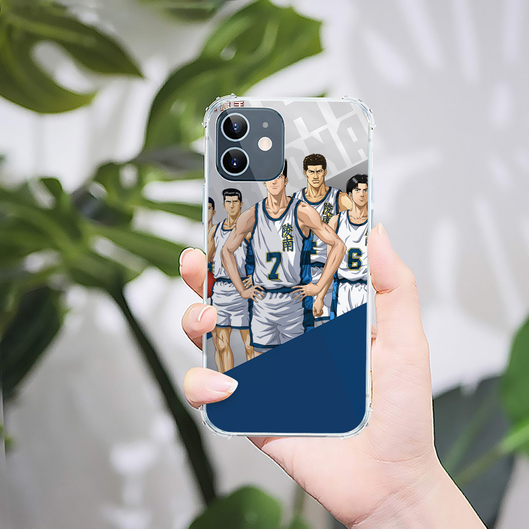 （画像用） SLAM DUNK／スラムダンク 【iPhone 12シリーズ対応】透明スマホケース（クリアソフトケース）